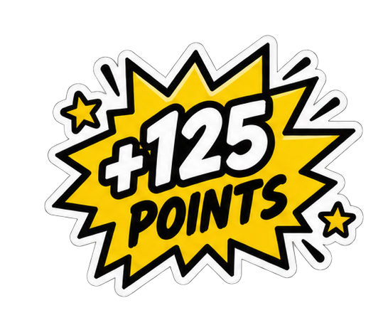+125 Points
